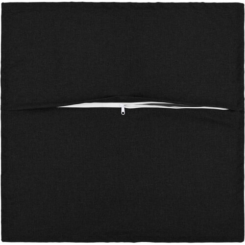 Presvlaka za jastuk 6 pcs HOUTEN Crna 40 x 40 cm Umjetni lan Slike