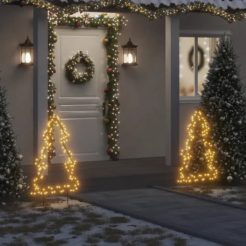 Ukrasno božićno drvce sa šiljcima 115 LED 90 cm