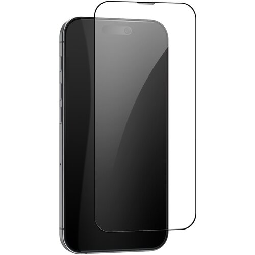 Avizar iPhone 16 Trdota 9H Popolno lepilo 5D z aplikatorjem, Črna, (5000018221) Cene