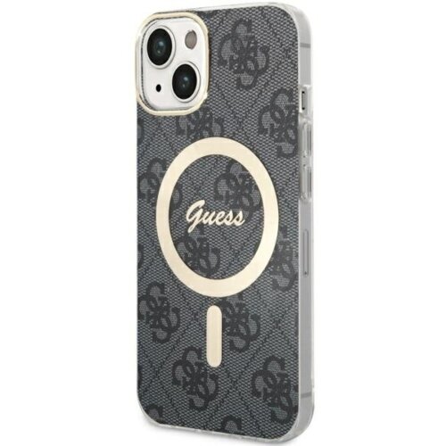  originalni guess ovitek GUHMP14SH4STK z magsafe za iphone 14 6.1 - črn Cene