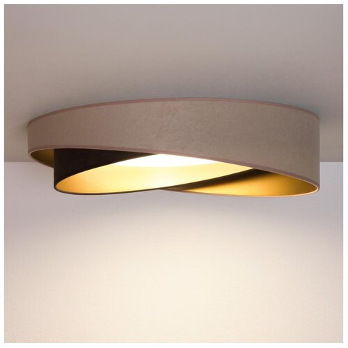 Brilagi LED prigu&amp;scaron;iva svetiljka VELVET TWIST LED/36W/230V CCT prečnik 65 cm WT bež/braon/zlatna + daljinski upravljač Slike