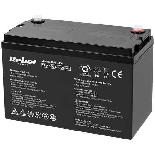 Rebel Gel battery 12V 100Ah Cijene
