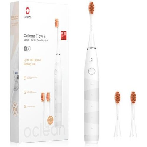 Oclean električna zobna ščetka Flow S Bela, Sonični motor, OCETFLOWSW Cene