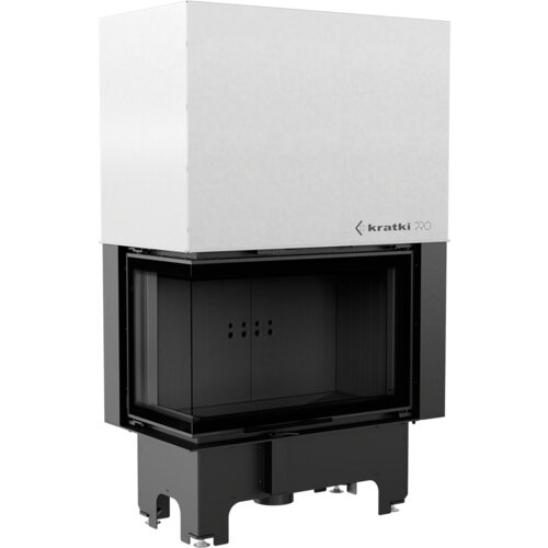 Kratki vgradni kamin VNL/810/410/BLACK Cene