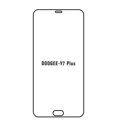 Doogee Y7 plus hydrogel za&amp;scaron;titna folija Slike