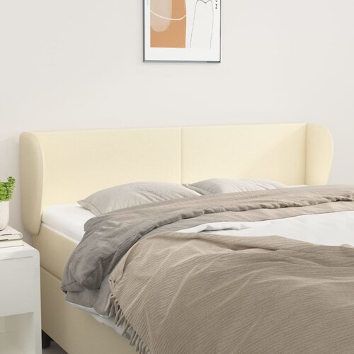 vidaXL Uzglavlje s ušima krem 147x23x78/88 cm od umjetne kože Cijene