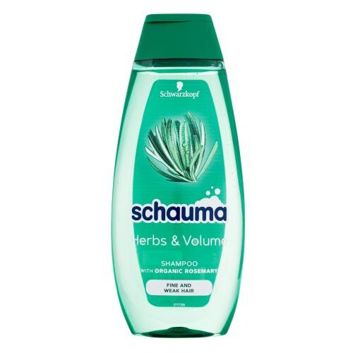 Schwarzkopf Schauma Herbs & Volume Shampoo šampon s ružmarinom za povećanje volumena kose za ženske Cijene