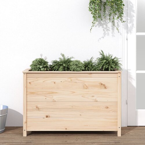 vidaXL Povišena vrtna gredica 119 5 x 40 x 78 cm od masivne borovine Cijene