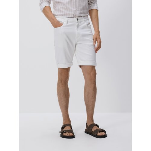 Reserved Slim fit kratke hlače od trapera - bijela Cene