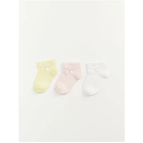 LC Waikiki 3-Pack Basic Baby Girl Socks