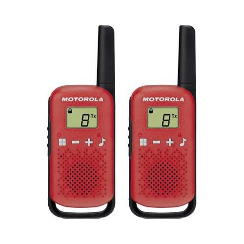 Motorola TALKABOUT T42 dvosmerni radio 16 kanalov Črna, Rdeča Cene