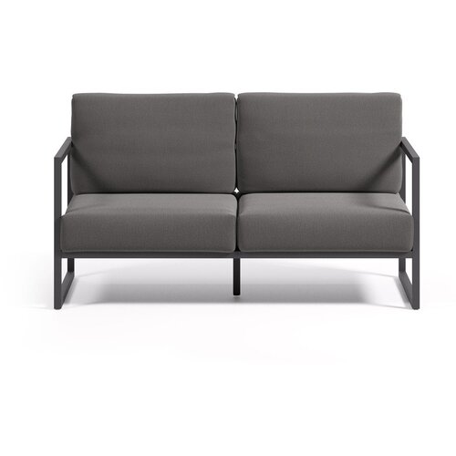 Kave Home Tamno siva vrtna sofa aluminijska Comova &ndash; Cijene