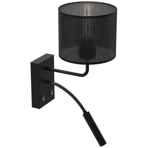  Zidna lampa LOFT SHADE 1xE27/60W+1xG9/8W/230V crna Slike