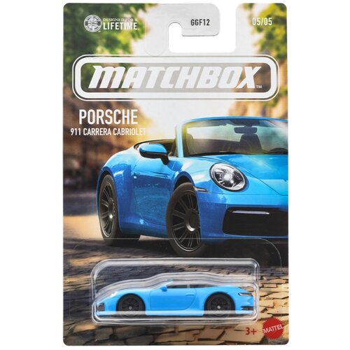 Mattel Matchbox Ikoničan Porsche 911 Carrera Cabriolet autić 1/64 – Cene