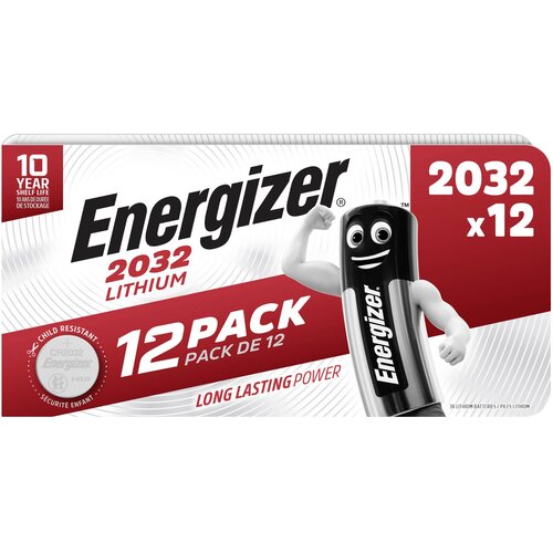 Energizer gumbne celice CR 2032 3 V 12 kos 240 mAh litij, (20430973) Cene