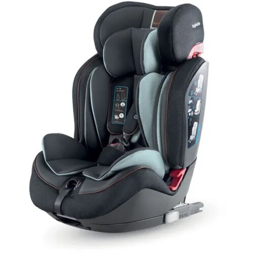 Inglesina a.s. Gemino i-Fix 1/2/3 9-36 kg Black Slike