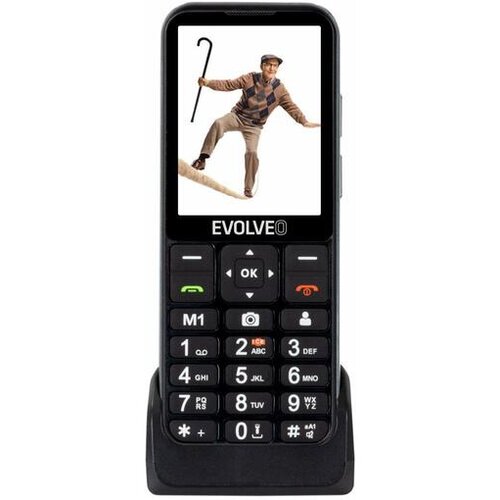 Evolveo Easyphone lt ep-880 telefon za starejše na tipke 4g črn Cene