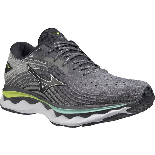 Mizuno Mo&amp;scaron;ka teka&amp;scaron;ka obutev WAVE SKY 6 Siva Slike