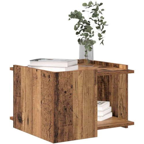  Stolić za kavu Staro drvo 50 5 x 50 x 33 cm Konstruirano drvo - Staro drvo 50 5 x 50 x 33 cm Slike