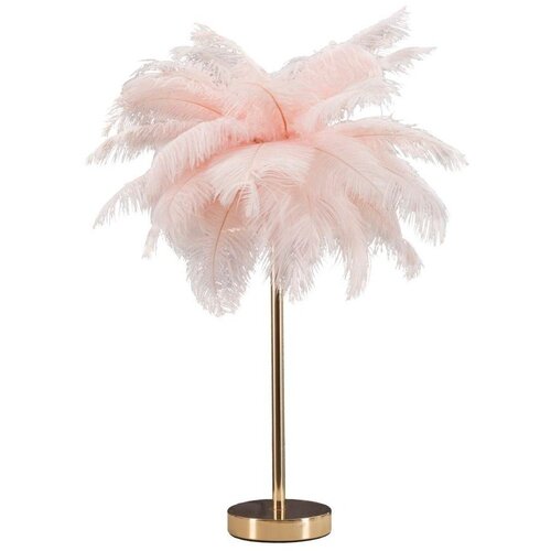 Mauro Ferretti Ružičasta/u zlatnoj boji stolna lampa (visina 55 cm) Palm Pink &ndash; Cijene