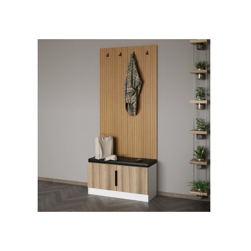 Woody Fashion noah - 8311 walnut hall stand Cene