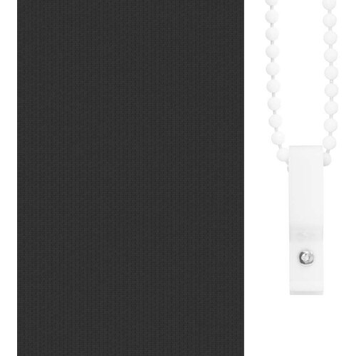 vidaXL Rolo zavjesa Blackout Black 50x150 cm Širina tkanine 45,7 cm Cene