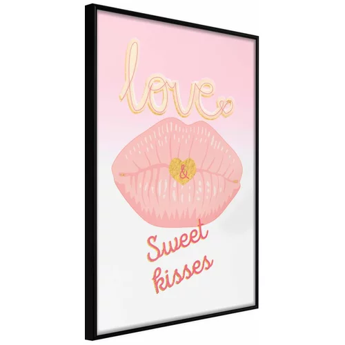  Poster - Pink Kisses 30x45