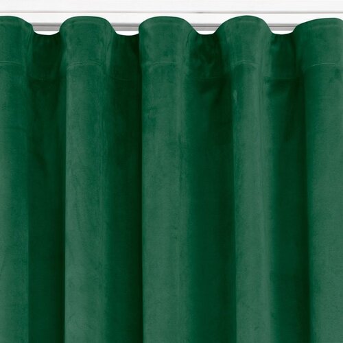  Curtain VILA color bottle green style classic transparent wave tape 7 cm velvet 135x300 HOMEDE Cijene