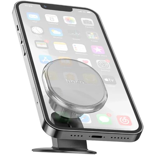 Hoco magnetni auto držač na sredi&scaron;njoj konzoli Crystal H2-sivi Cijene