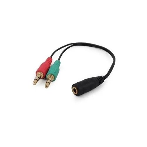  GEMBRID audio adapter za slusalice 2x3.5mm 3pin to 1x3.5mm 4pin CCA-418 Cijene