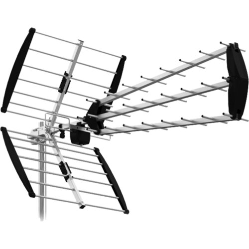 Amiko zemaljska antena triplex loga 27 elementa 15.5 db, lte filter aluminijum Slike