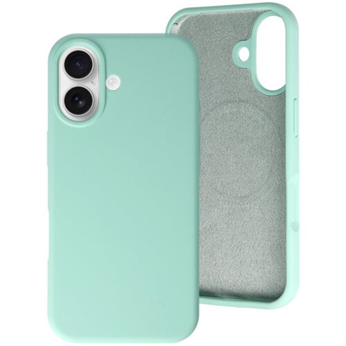 Onasi RainBow Liquid silikonski ovitek z MagSafe za iPhone 17 - mint Cene