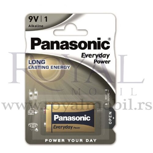  Panasonic Baterije 6LR61EPS/1BP -AA Cene