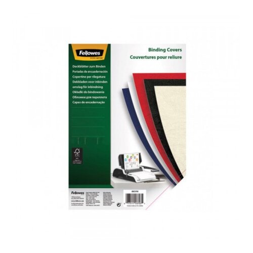 Fellowes 5374401 Karton za koričenje 250gr. A3, crni reljefni ( 2765 ) Slike