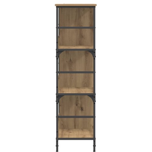  Polica 4 razina 78 5 x 33 x 117 5 cm metal PB Hrast artisan - Hrast artisan 117 5 cm Slike