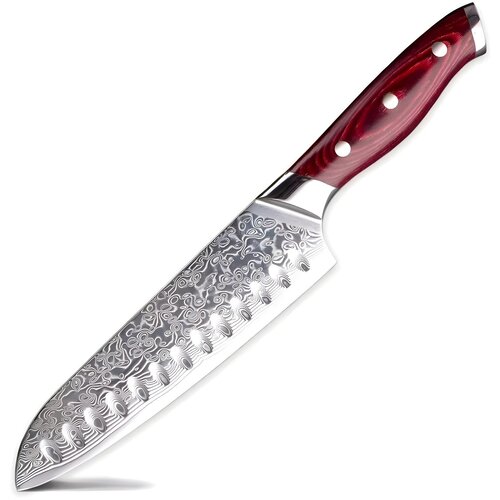  Damaskasti kuhinjski nož MI-20175 - Santoku KP20175 Cene