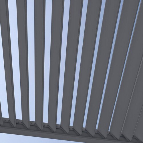 Gardenson Pergola Superior, Antracit, 3,6x5,3m Slike