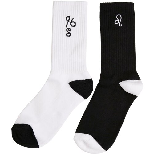 MT Accessoires Zodiac Socks 2-Pack black/white leo Slike