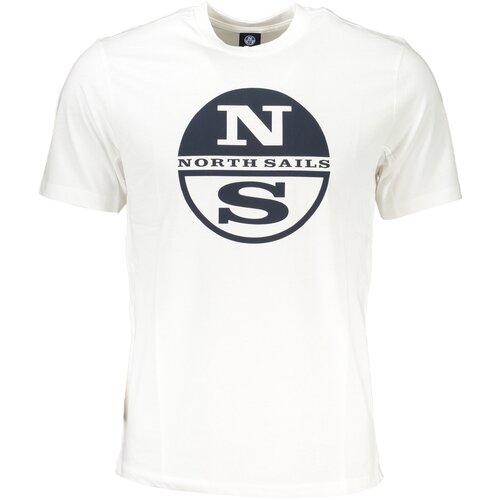 North Sails MEN&amp;amp;#39;S SHORT SLEEVED T-SHIRT WHITE Slike