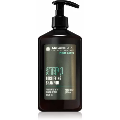 Arganicare For Men Fortifying Shampoo šampon za učvršćivanje za muškarce 400 ml