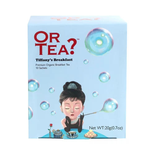 Or Tea? tiffany's breakfast bio - škatla za čajnimi vrečkami 10 kosov