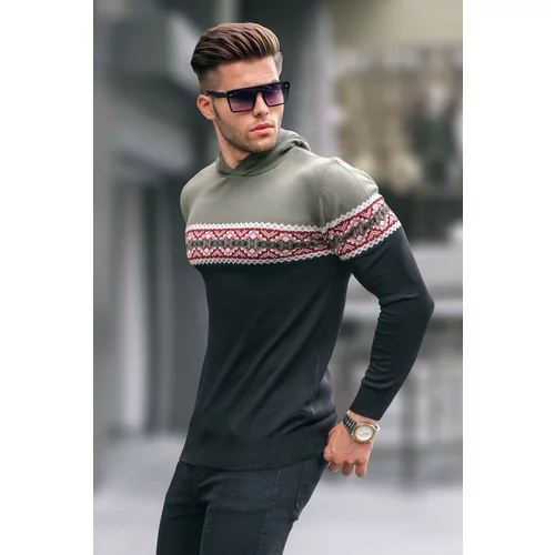 Madmext Sweater - Khaki - Slim fit