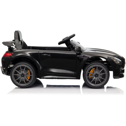  Crni automobil na baterije Mercedes GTR Slike