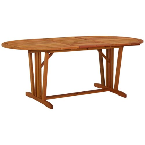 vidaXL vrtna miza 200x100x75 cm trden les evkaliptusa Cene