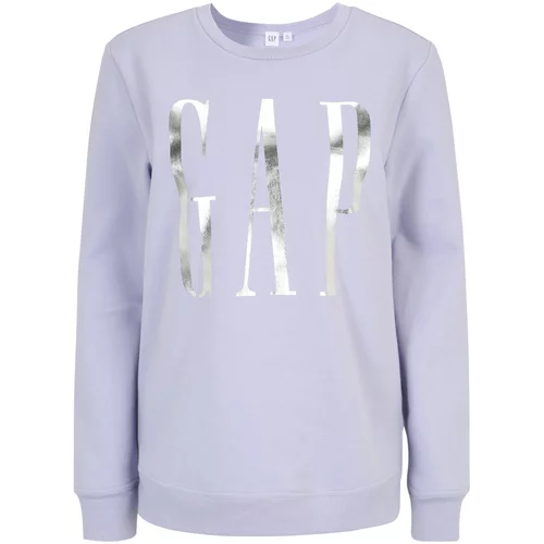 Gap Tall Sweater majica lavanda / srebro