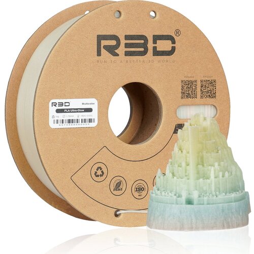 R3D pla ultra-glow multicolor Slike