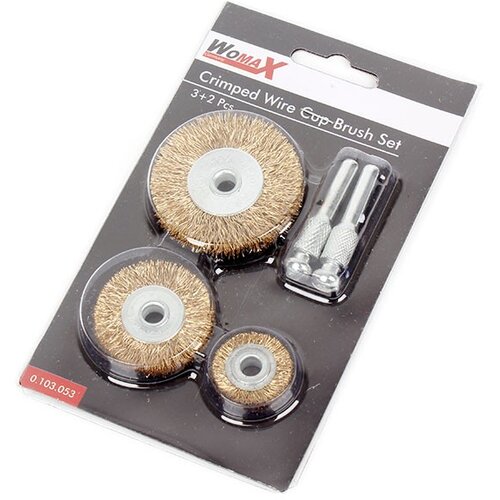Womax set čeličnih četki, 5 komada Cene
