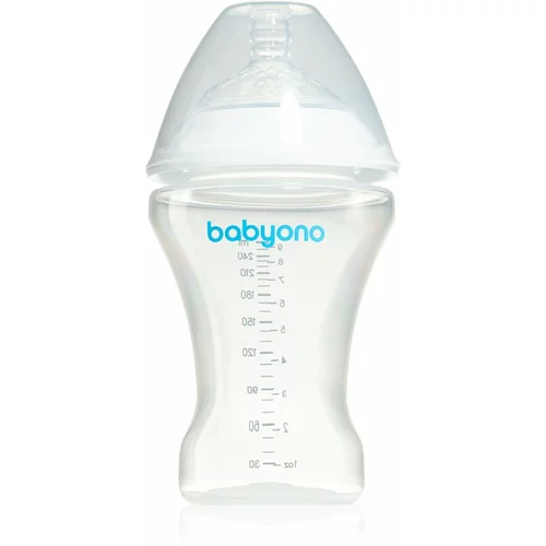 BabyOno Take Care bočica za bebe protiv kolika 0m+ 260 ml
