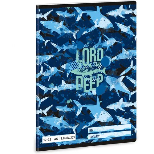 Ars Una Lord of the Deep zvezek s črtami za 3. razred, A/5 Cene
