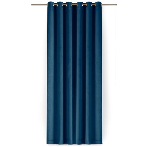 Filumi Modra žametna zavesa za delno zatemnitev 140x250 cm Velto &amp;ndash; Slike